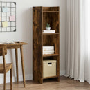 vidaXL Könyvszekrény Füstös Tölgy 30 x 30 x 111 cm Szerelt Fa