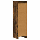 vidaXL Könyvszekrény Füstös Tölgy 30 x 30 x 111 cm Szerelt Fa
