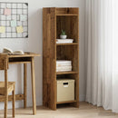 vidaXL Könyvszekrény Antik Fa 30 x 30 x 111 cm Szerelt Fa
