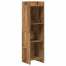 vidaXL Könyvszekrény Antik Fa 30 x 30 x 111 cm Szerelt Fa