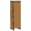 vidaXL Könyvszekrény Antik Fa 30 x 30 x 111 cm Szerelt Fa