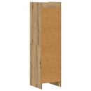 vidaXL Könyvszekrény 3 szintes 30 x 30 x 111 cm Szerelt Fa