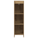 vidaXL Könyvszekrény 3 szintes 30 x 30 x 111 cm Szerelt Fa