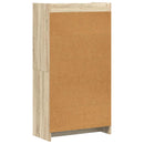vidaXL Könyvszekrény Sonoma Tölgy 59 x 30 x 111 cm Szerelt Fa