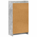 vidaXL Könyvszekrény Beton Szürke 59 x 30 x 111 cm Szerelt Fa