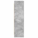 vidaXL Könyvszekrény Beton Szürke 59 x 30 x 111 cm Szerelt Fa