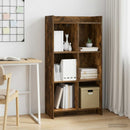 vidaXL Könyvszekrény Füstös Tölgy 59 x 30 x 111 cm Szerelt Fa
