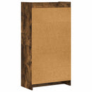 vidaXL Könyvszekrény Füstös Tölgy 59 x 30 x 111 cm Szerelt Fa