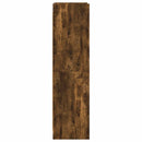 vidaXL Könyvszekrény Füstös Tölgy 59 x 30 x 111 cm Szerelt Fa