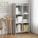 vidaXL Könyvszekrény Szürke Sonoma 59 x 30 x 111 cm Szerelt Fa