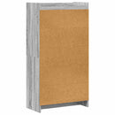 vidaXL Könyvszekrény Szürke Sonoma 59 x 30 x 111 cm Szerelt Fa