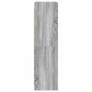 vidaXL Könyvszekrény Szürke Sonoma 59 x 30 x 111 cm Szerelt Fa