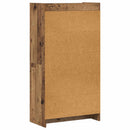vidaXL Könyvszekrény Antik Fa 59 x 30 x 111 cm Szerelt Fa