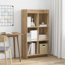 vidaXL Könyvszekrény 6 szintes 59 x 30 x 111 cm Szerelt Fa