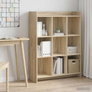 vidaXL Könyvszekrény Sonoma Tölgy 87,5 x 30 x 111 cm Szerelt Fa