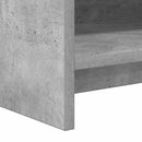 vidaXL Könyvszekrény Beton Szürke 87,5 x 30 x 111 cm Szerelt Fa
