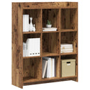 vidaXL Könyvszekrény Antik Fa 87,5 x 30 x 111 cm Szerelt Fa