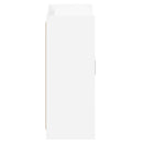 vidaXL Cipőszekrény tárolóval Fehér 73,5 x 36 x 92 cm Szerelt Fa