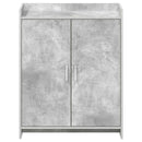 vidaXL Cipőszekrény tárolóval Betonszürke 73,5 x 36 x 92 cm Szerelt Fa
