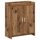 vidaXL Cipőszekrény tárolóval Antik Fa 73,5 x 36 x 92 cm Szerelt Fa