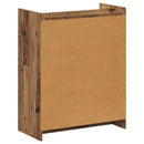vidaXL Cipőszekrény tárolóval Antik Fa 73,5 x 36 x 92 cm Szerelt Fa