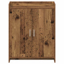 vidaXL Cipőszekrény tárolóval Antik Fa 73,5 x 36 x 92 cm Szerelt Fa