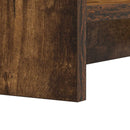 vidaXL Cipőszekrény Füstös Tölgy 73,5 x 36 x 92 cm Szerelt Fa