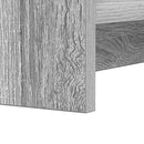 vidaXL Cipőszekrény Szürke Sonoma 73,5 x 36 x 92 cm Szerelt Fa