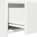 vidaXL Cipőszekrény fiókkal Fehér 73,5 x 36 x 92 cm Szerelt Fa