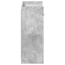 vidaXL Cipőszekrény fiókkal Betonszürke 73,5 x 36 x 92 cm Szerelt Fa