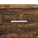 vidaXL Cipőszekrény fiókkal Antik Fa 73,5 x 36 x 92 cm Szerelt Fa