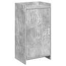vidaXL Cipőszekrény tárolóval Betonszürke 48 x 36 x 92 cm Szerelt Fa