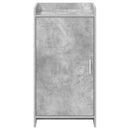 vidaXL Cipőszekrény tárolóval Betonszürke 48 x 36 x 92 cm Szerelt Fa