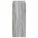 vidaXL Cipőszekrény tárolóval Szürke Sonoma 48 x 36 x 92 cm Szerelt Fa