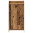 vidaXL Cipőszekrény tárolóval Antik Fa 48 x 36 x 92 cm Szerelt Fa