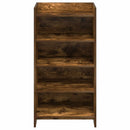 vidaXL Cipőszekrény tárolóval Füstös Tölgy 48 x 36 x 92 cm Szerelt Fa