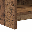 vidaXL Cipőszekrény tárolóval Antik Fa 48 x 36 x 92 cm Szerelt Fa