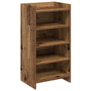 vidaXL Cipőszekrény tárolóval Antik Fa 48 x 36 x 92 cm Szerelt Fa
