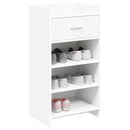 vidaXL Cipőszekrény fiókkal tárolóval Fehér 48 x 36 x 92 cm Szerelt Fa