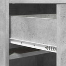 vidaXL Cipőszekrény fiókkal Betonszürke 48 x 36 x 92 cm Szerelt Fa