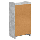 vidaXL Cipőszekrény fiókkal Betonszürke 48 x 36 x 92 cm Szerelt Fa