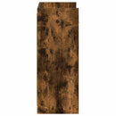 vidaXL Cipőszekrény fiókkal Füstös Tölgy 48 x 36 x 92 cm Szerelt Fa