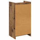 vidaXL Cipőszekrény fiókkal Antik Fa 48 x 36 x 92 cm Szerelt Fa