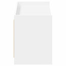 vidaXL Cipőszekrény tárolóval Fehér 100 x 39,5 x 51 cm Szerelt Fa