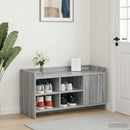 vidaXL Cipőszekrény Szürke Sonoma 100 x 39,5 x 51 cm Szerelt Fa