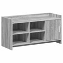 vidaXL Cipőszekrény Szürke Sonoma 100 x 39,5 x 51 cm Szerelt Fa