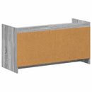 vidaXL Cipőszekrény Szürke Sonoma 100 x 39,5 x 51 cm Szerelt Fa