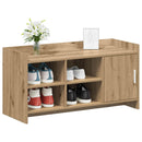 vidaXL Cipőszekrény Kézműves Tölgy 100 x 39,5 x 51 cm Szerelt Fa