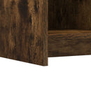 vidaXL Cipőszekrény Füstös Tölgy 85 x 39,5 x 70 cm Szerelt Fa