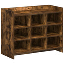 vidaXL Cipőszekrény Füstös Tölgy 85 x 39,5 x 70 cm Szerelt Fa